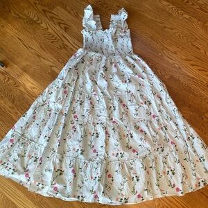 Hill House, Pond Floral Ellie Nap Dres, XS